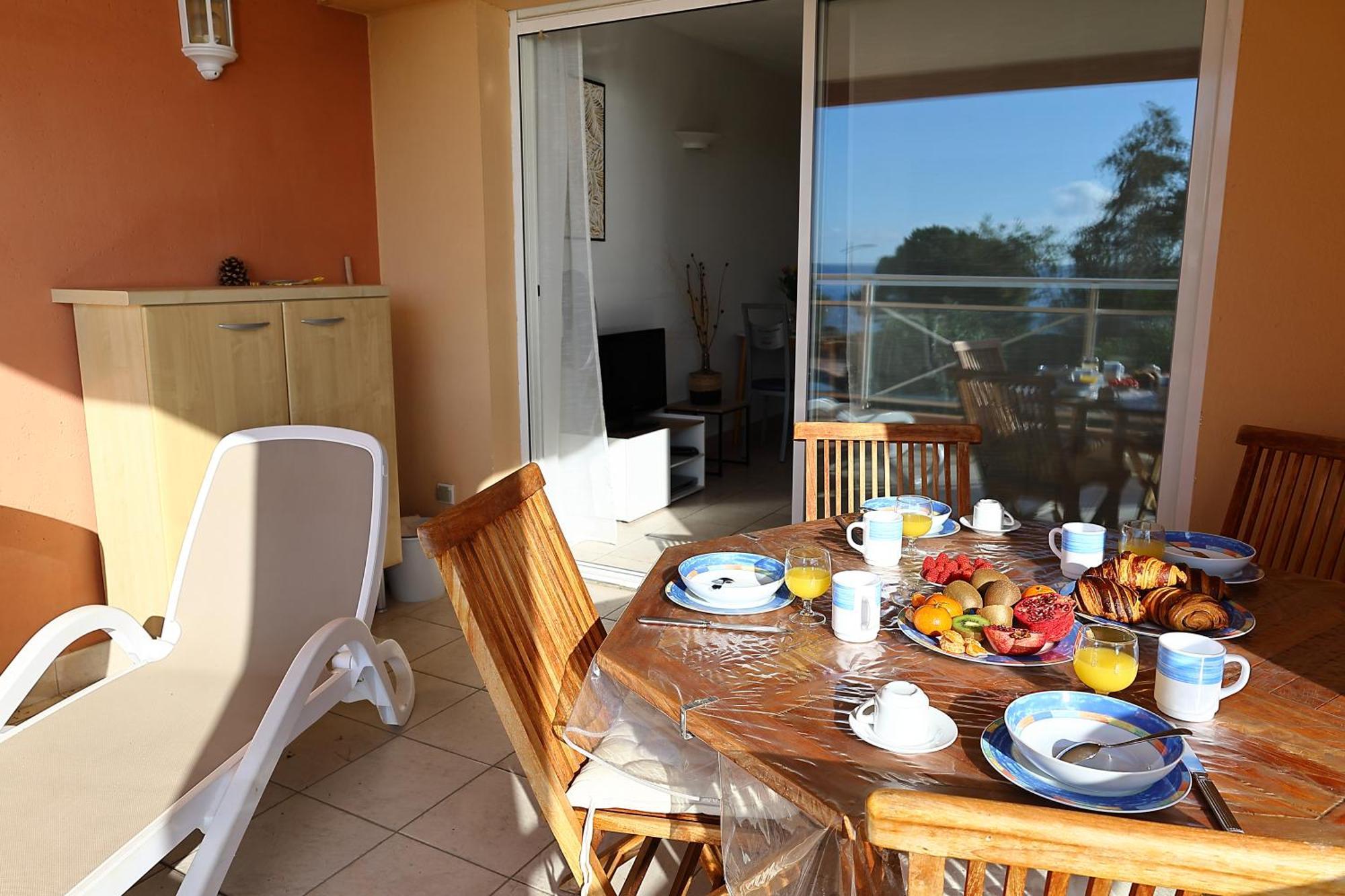 T2 Vue Mer - Résidence Les Sanguinaires Ajaccio  Exterior foto
